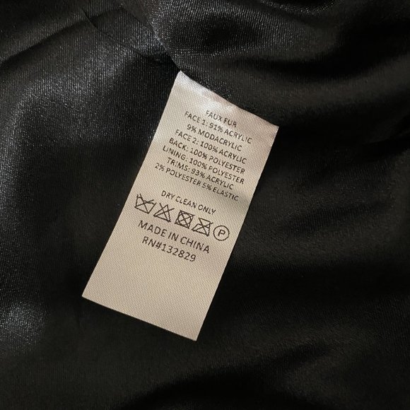 NBD Black and White Bomber Jacket - Picture 7 of 10